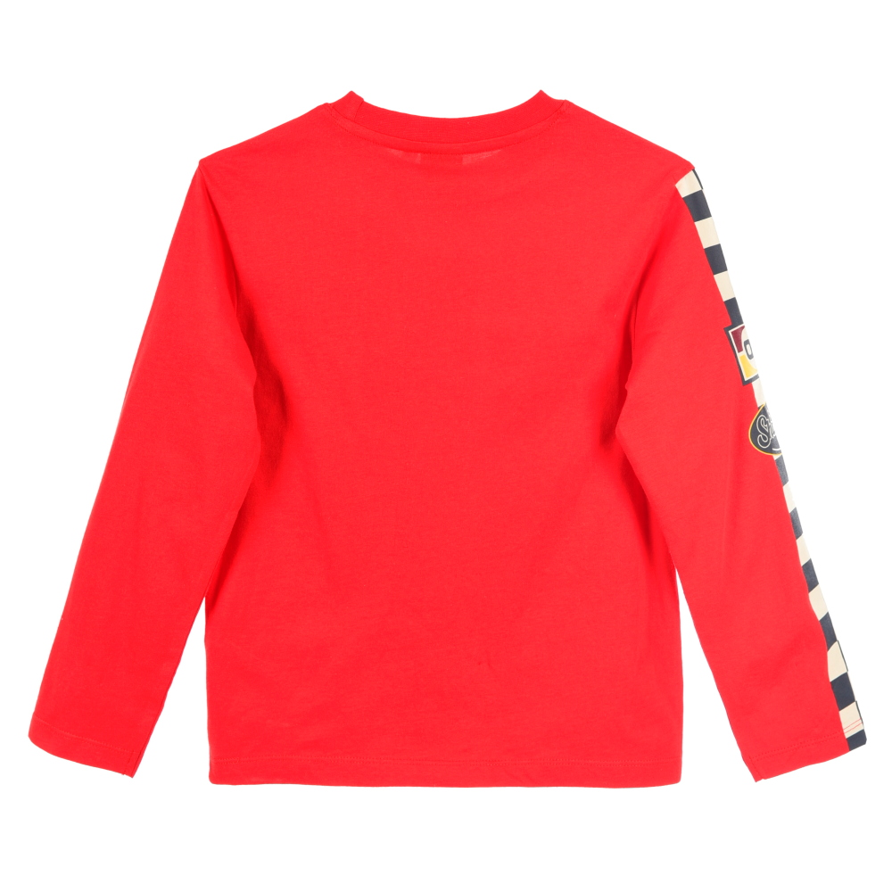 T-Shirt Manica Lunga Shadow Sonic Maglia Bambino 4/10 Anni in Cotone - Zh10114