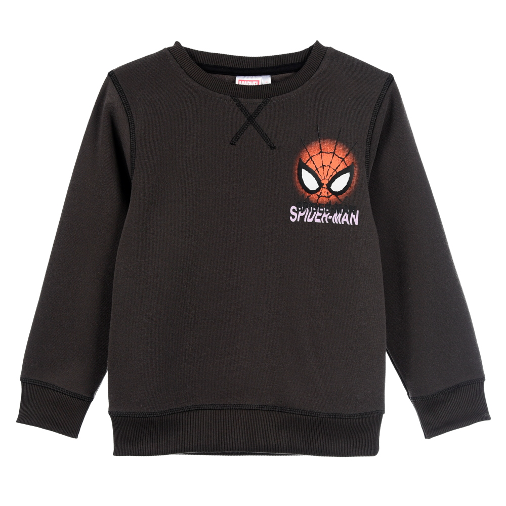 Felpa Spiderman MARVEL Maglione a Manica Lunga Bambino 3/8 Anni - Zh10110