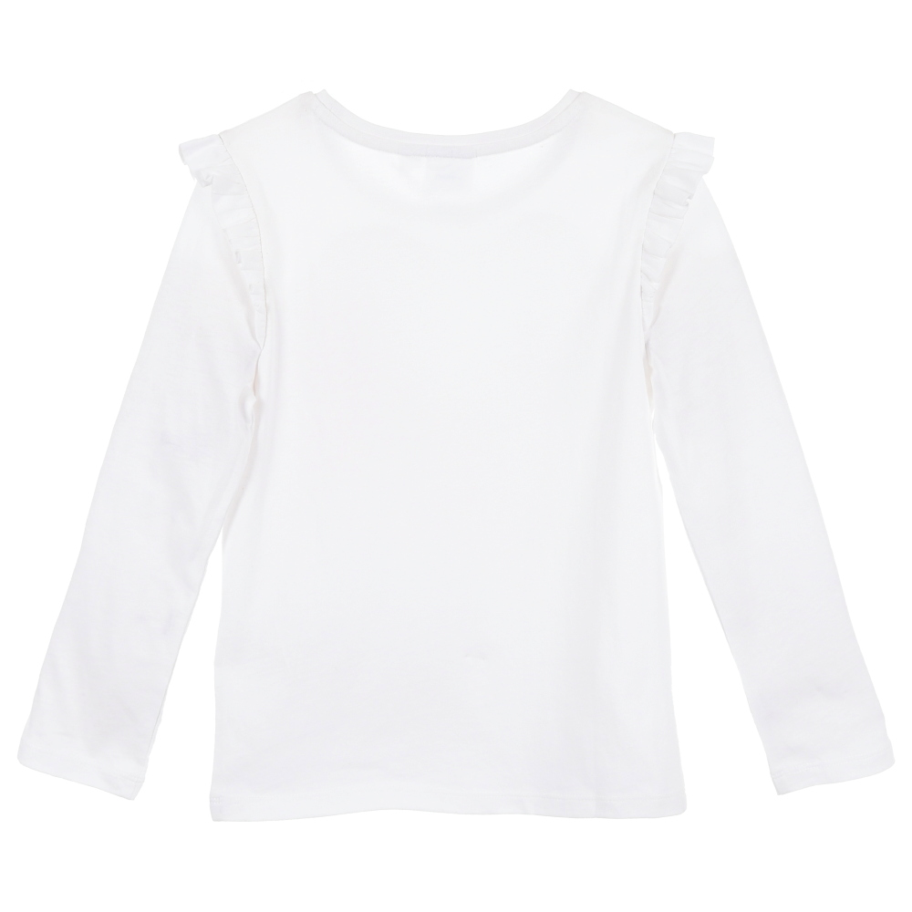 T-Shirt Manica Lunga Frozen DISNEY Maglia Bambina 3/8 Anni in Cotone - Zh10042