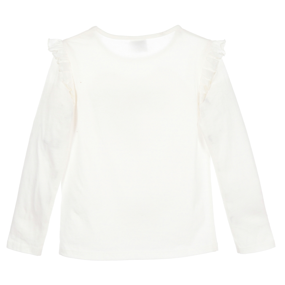 T-Shirt Manica Lunga Gabby's Dollhouse Dolcetto Maglia Bambina 3/8 Anni Cotone - Zh10034