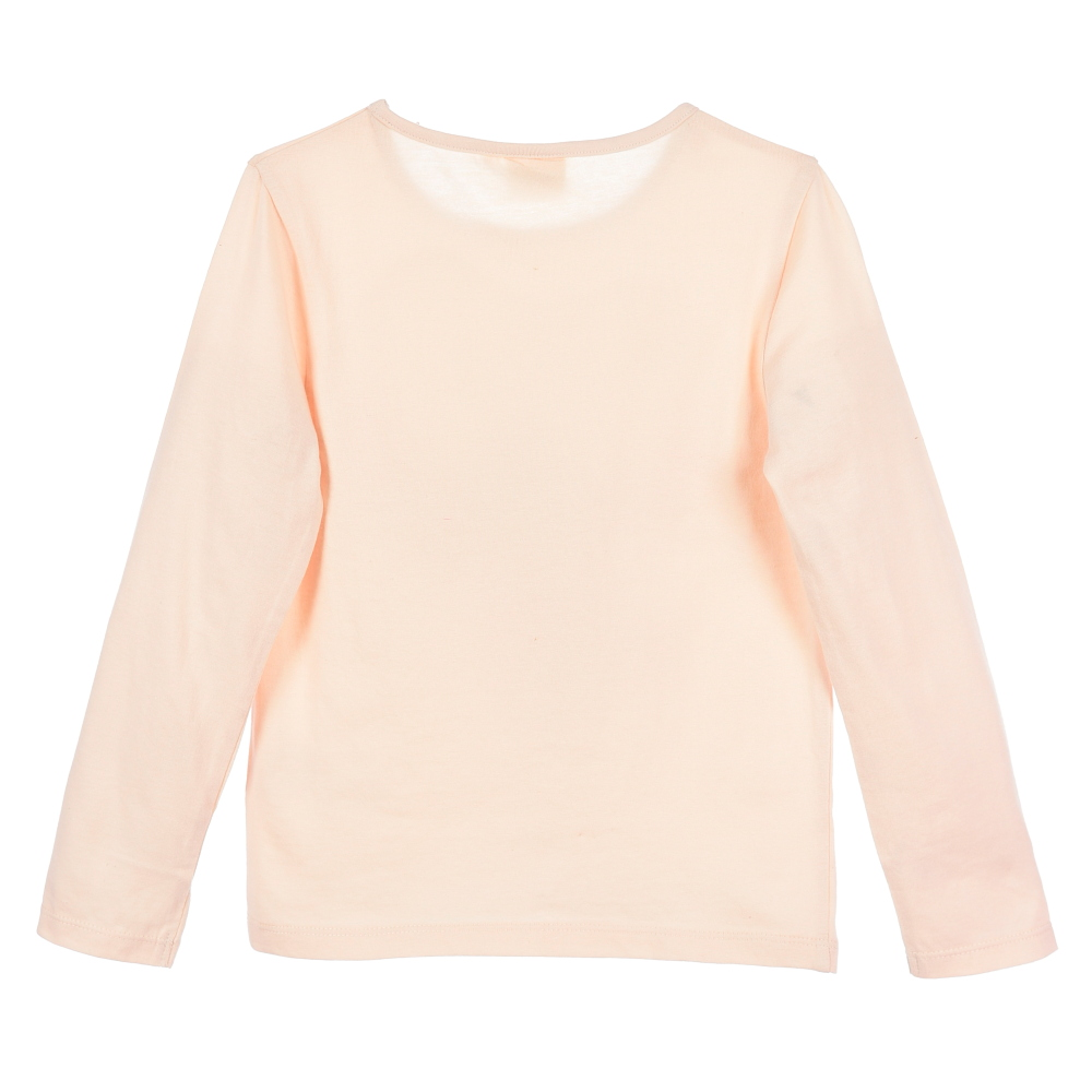 T-Shirt Manica Lunga Stitch Maglia Bambina 3/8 Anni in Cotone - Zh10360