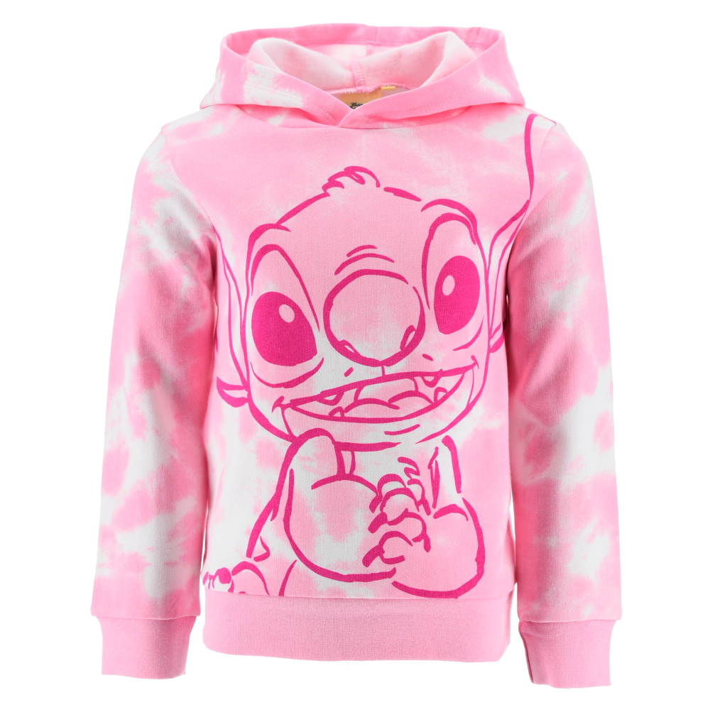 Felpa con Cappuccio Stitch DISNEY Maglia a Manica Lunga Bambina 3/8 Anni - Zh10016