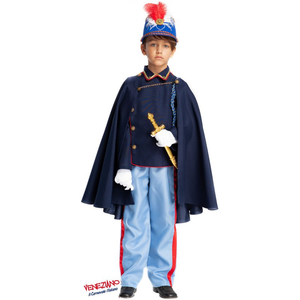 Vestito Carnevale Cadetto Costume Travestimento Bambino - 54126
