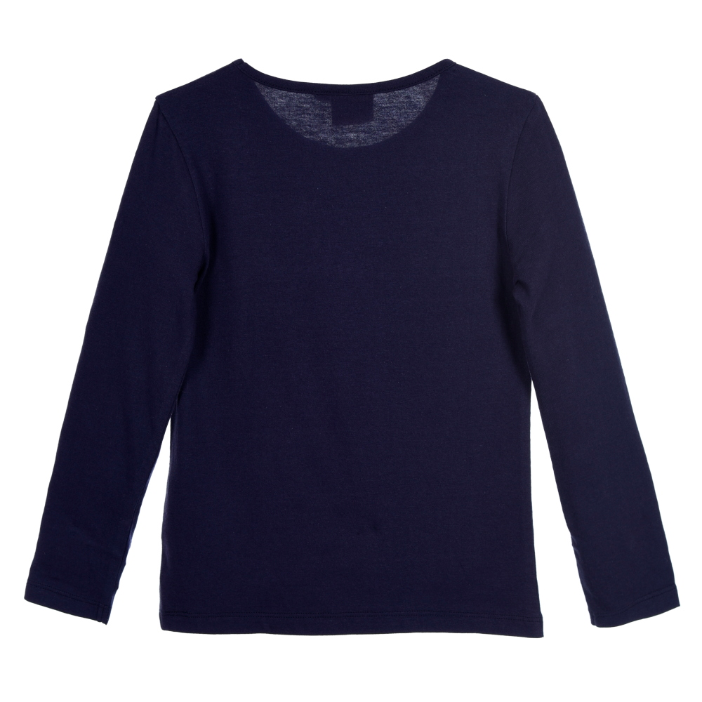 T-Shirt Manica Lunga Stitch Angel DISNEY Maglia Bambina 3/8 Anni in Cotone - Zh10274