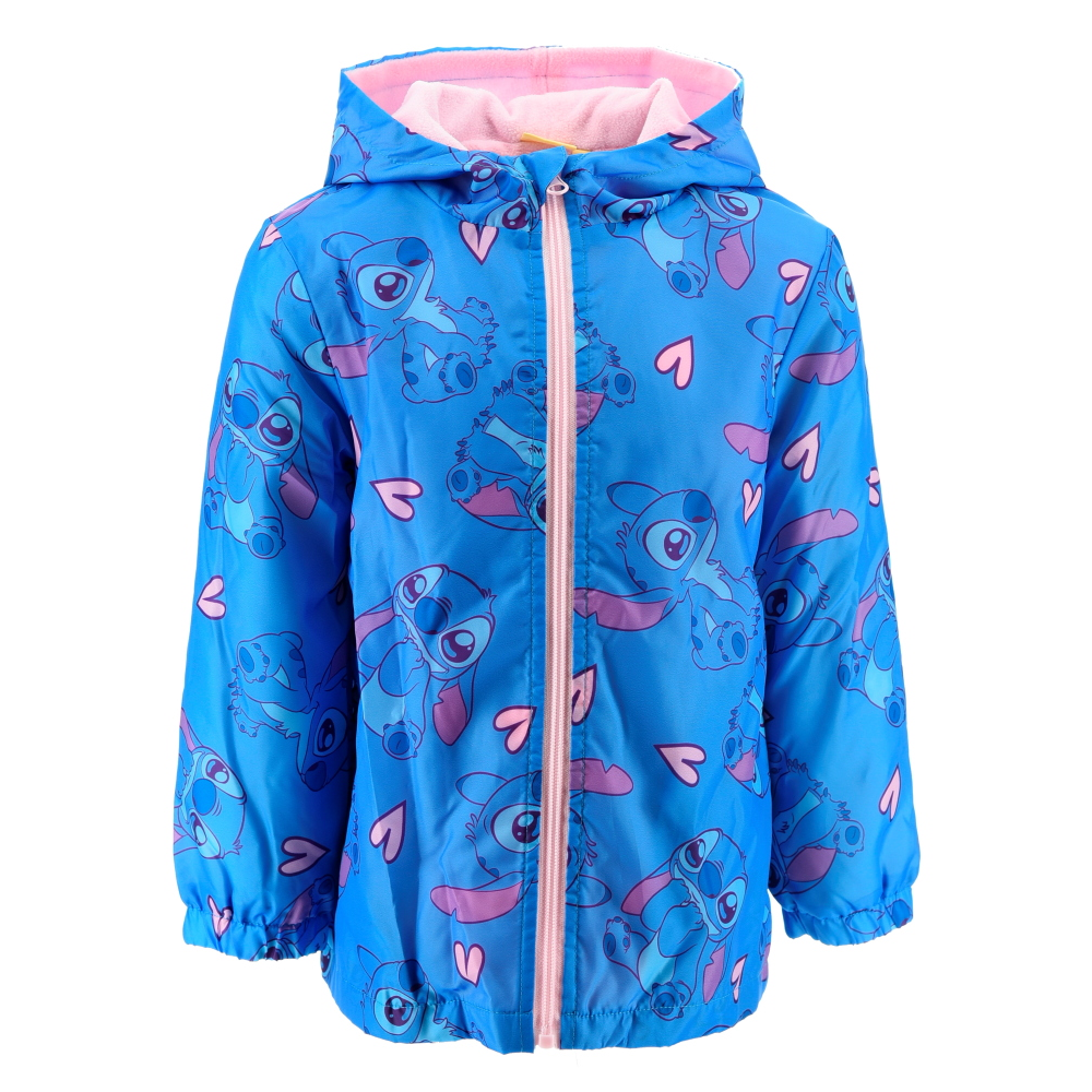 Giubbotto Parka Stitch DISNEY con Cappuccio Bambina 3/8 Anni - Zh10279