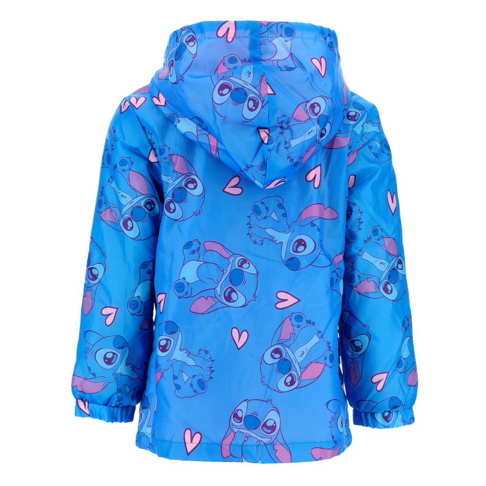 Giubbotto Parka Stitch DISNEY con Cappuccio Bambina 3/8 Anni - Zh10279