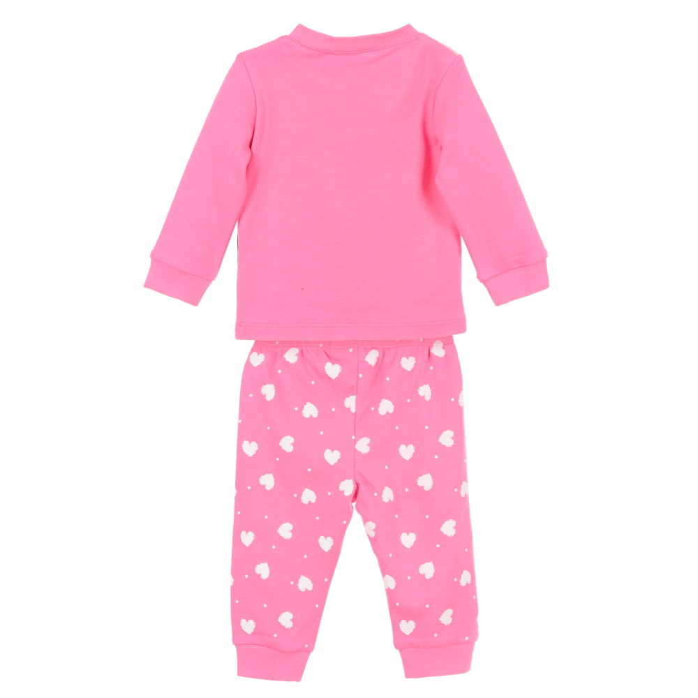 Pigiama Manica Lunga Minnie DISNEY Neonata in Cotone - Zh03085fucsia