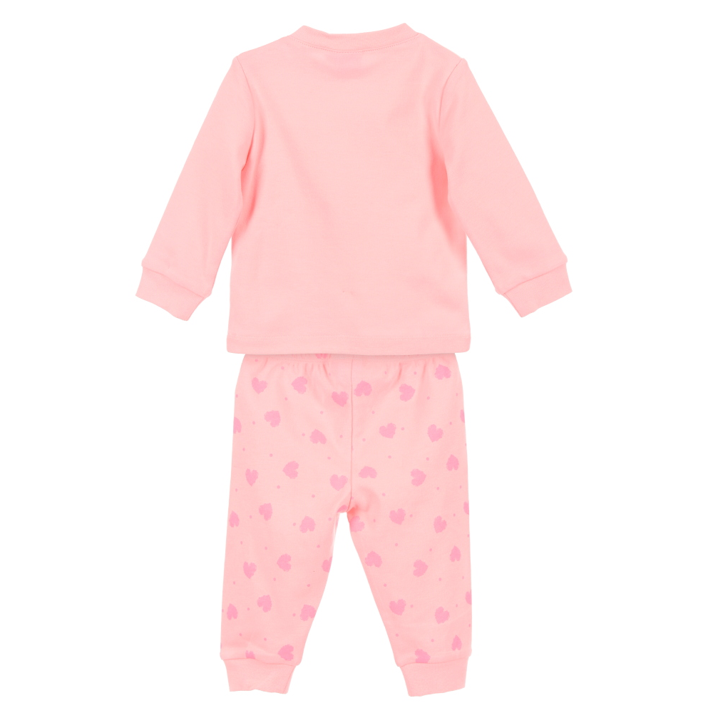 Pigiama Manica Lunga Minnie DISNEY Neonata in Cotone - Zh03085rosa