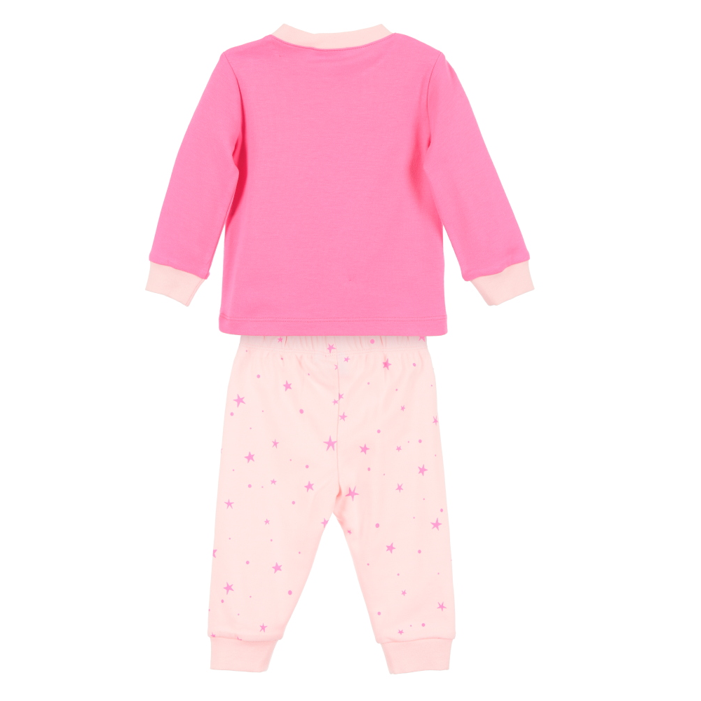 Pigiama Manica Lunga Stitch DISNEY Neonata in Cotone - Zh03086fucsia