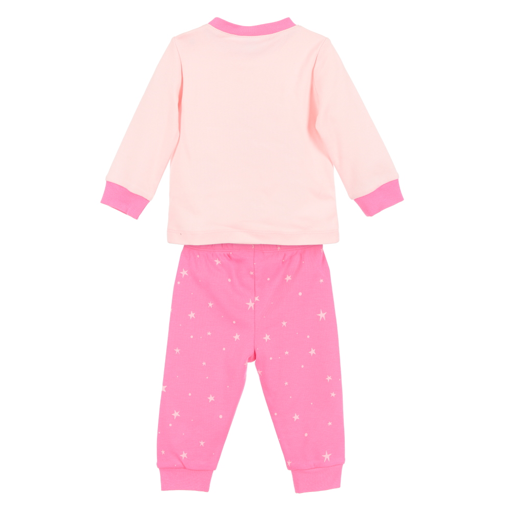Pigiama Manica Lunga Stitch DISNEY Neonata in Cotone - Zh03086rosa