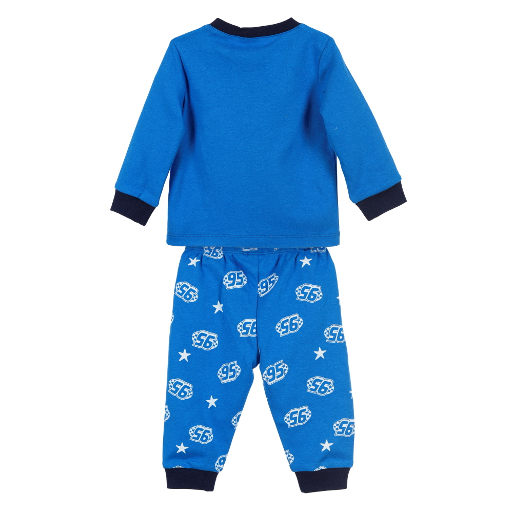Pigiama Manica Lunga Cars DISNEY Neonato in Cotone - Zh03080azzurro