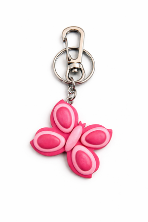 Portachiavi DISNEY in Legno Lumaca, Pesce, Farfalla, Fiore, Cuore