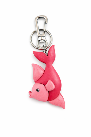 Portachiavi DISNEY in Legno Lumaca, Pesce, Farfalla, Fiore, Cuore