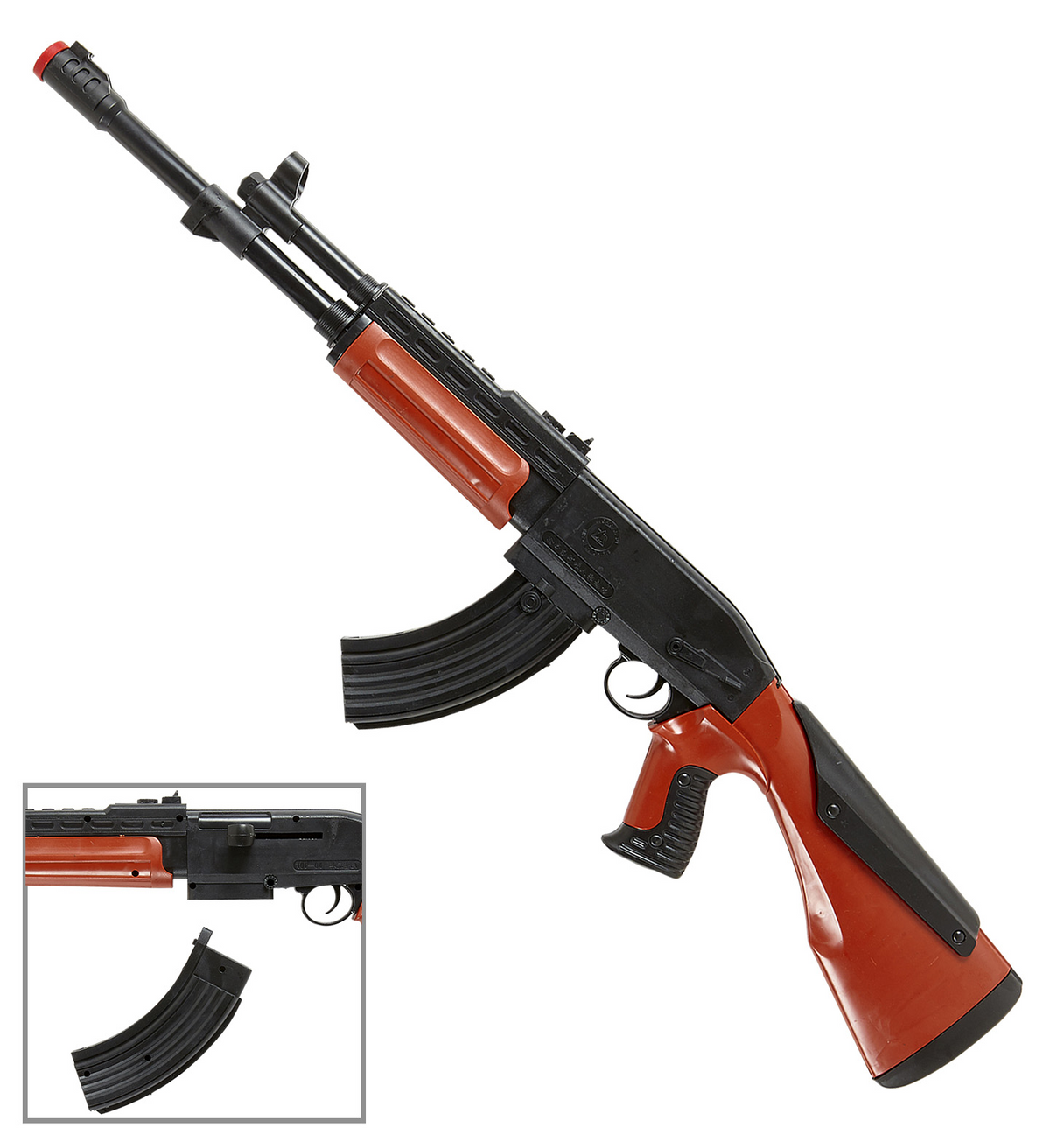 Vestito Carnevale + Accessori Artic Special Forces Kalashnikov Travestimento 8/10 Anni