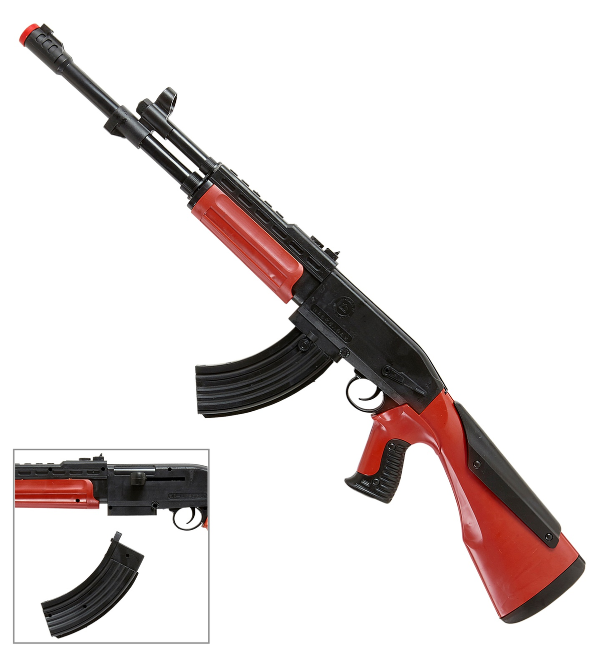 Fucile D' Assalto Kalashnikov Accessori per Abito Vestito Travestimento Carnevale Bambino