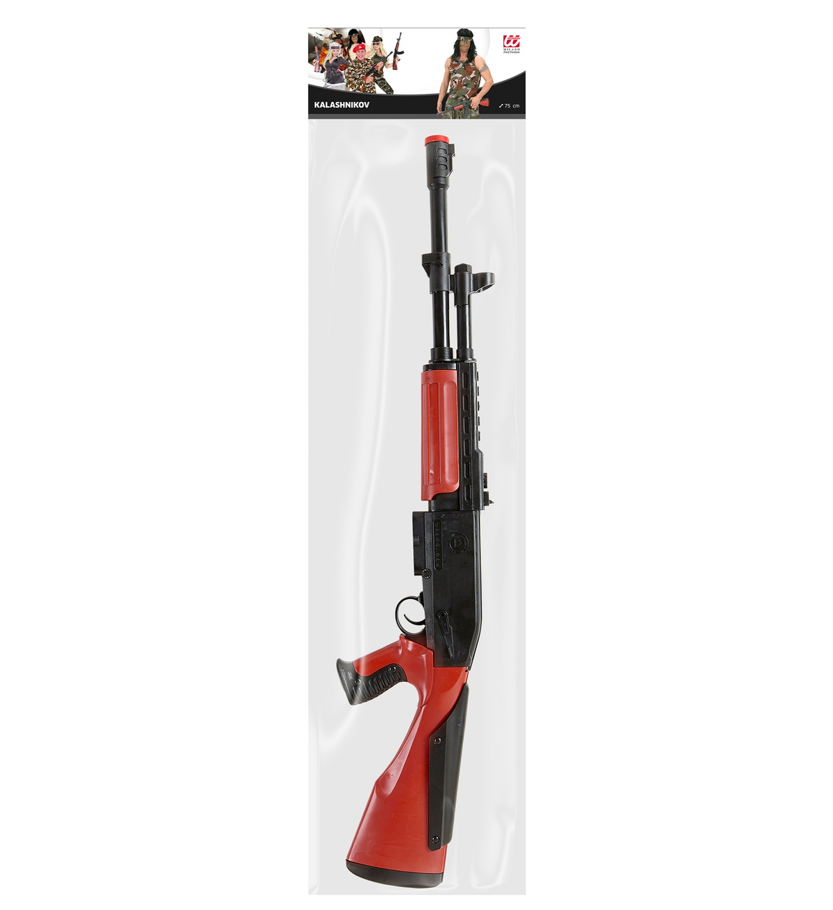 Fucile D' Assalto Kalashnikov Accessori per Abito Vestito Travestimento Carnevale Bambino