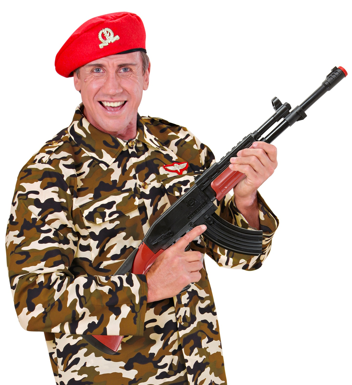 Fucile D' Assalto Kalashnikov Accessori per Abito Vestito Travestimento Carnevale Bambino