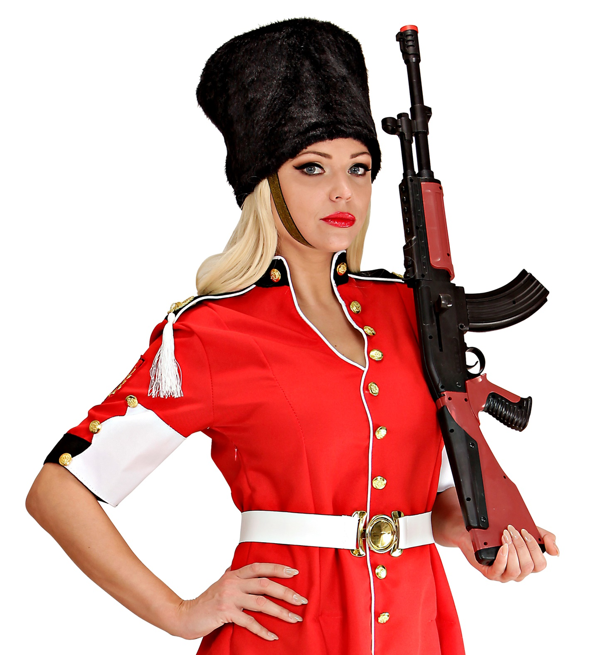 Fucile D' Assalto Kalashnikov Accessori per Abito Vestito Travestimento Carnevale Bambino