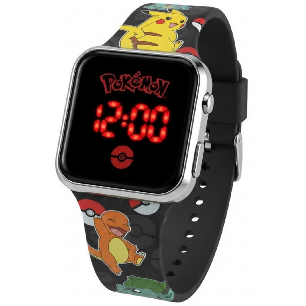 Orologio a LED Pikachu Pokémon da Polso Digitale - Pok4322