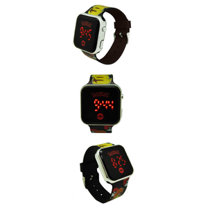 Orologio a LED Pikachu Pokémon da Polso Digitale - Pok4322