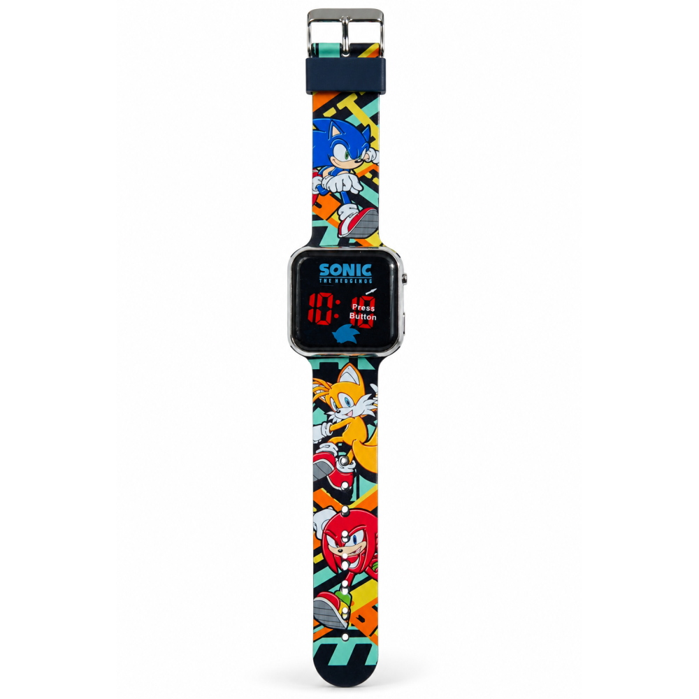 Orologio a LED Sonic da Polso Digitale con Cinturino Silicone - Snc4228m