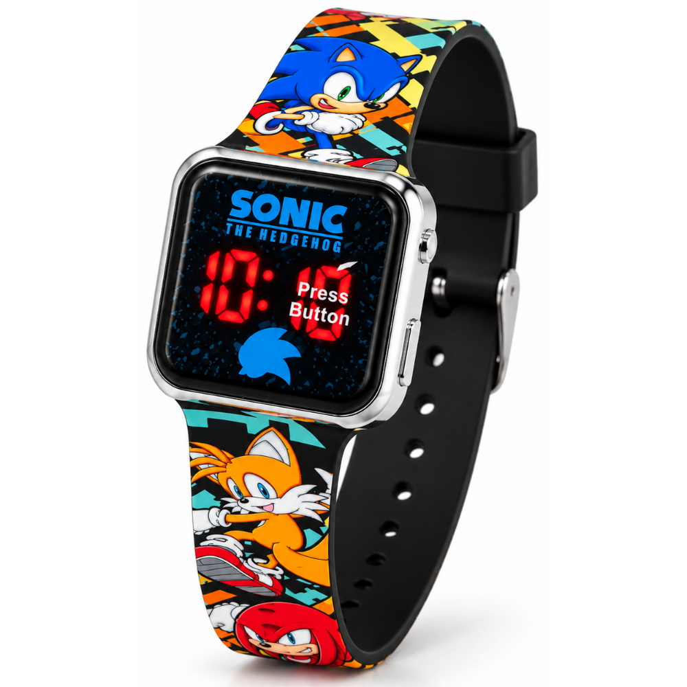 Orologio a LED Sonic da Polso Digitale con Cinturino Silicone - Snc4228m