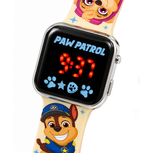 Orologio a LED Paw Patrol da Polso Digitale con Cinturino Silicone - Pw19961