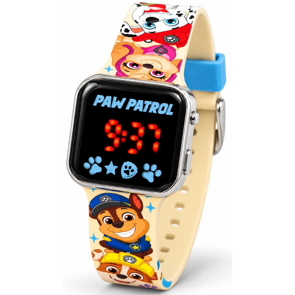 Orologio a LED Paw Patrol da Polso Digitale con Cinturino Silicone - Pw19961