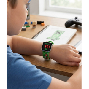 Orologio a LED Minecraft da Polso Digitale - Min4129