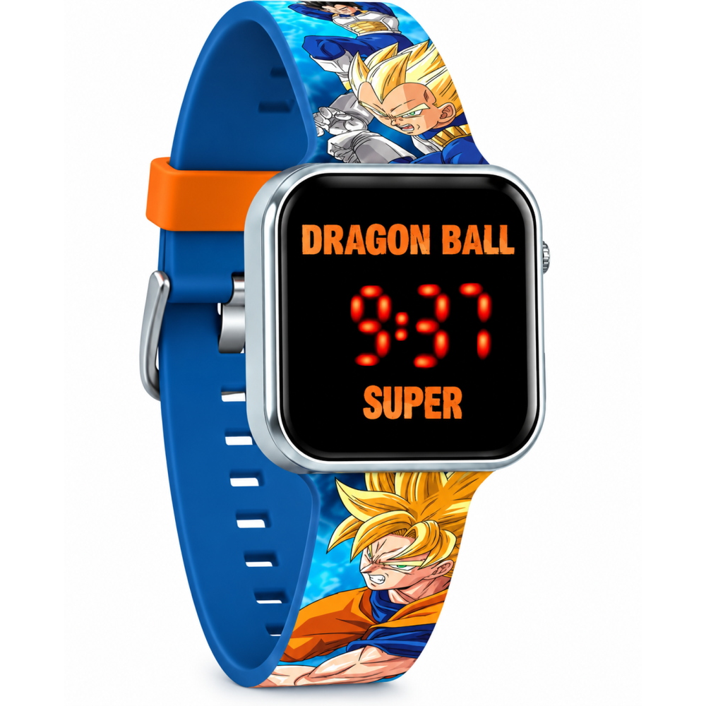 Orologio a LED Dragon Ball Goku Vegeta da Polso Digitale con Cinturino Silicone - Db00003