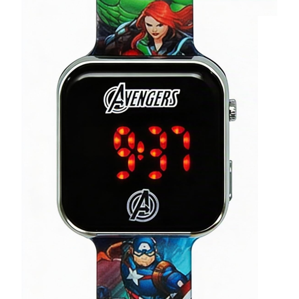 Orologio a LED Avengers MARVEL da Polso Digitale - Avg4706