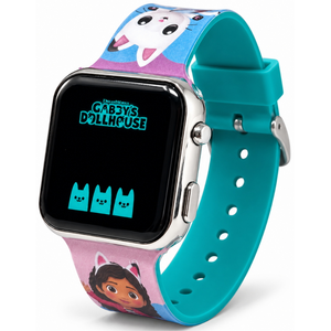 Orologio a LED Gabby's Dollhouse da Polso Digitale con Cinturino Silicone - Gd00019
