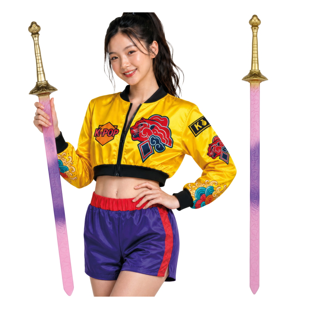 Spada Giocattolo Kpop Star Nova 81 CM Accessorio Travestimento Cosplay Rumi Huntrix - 27847