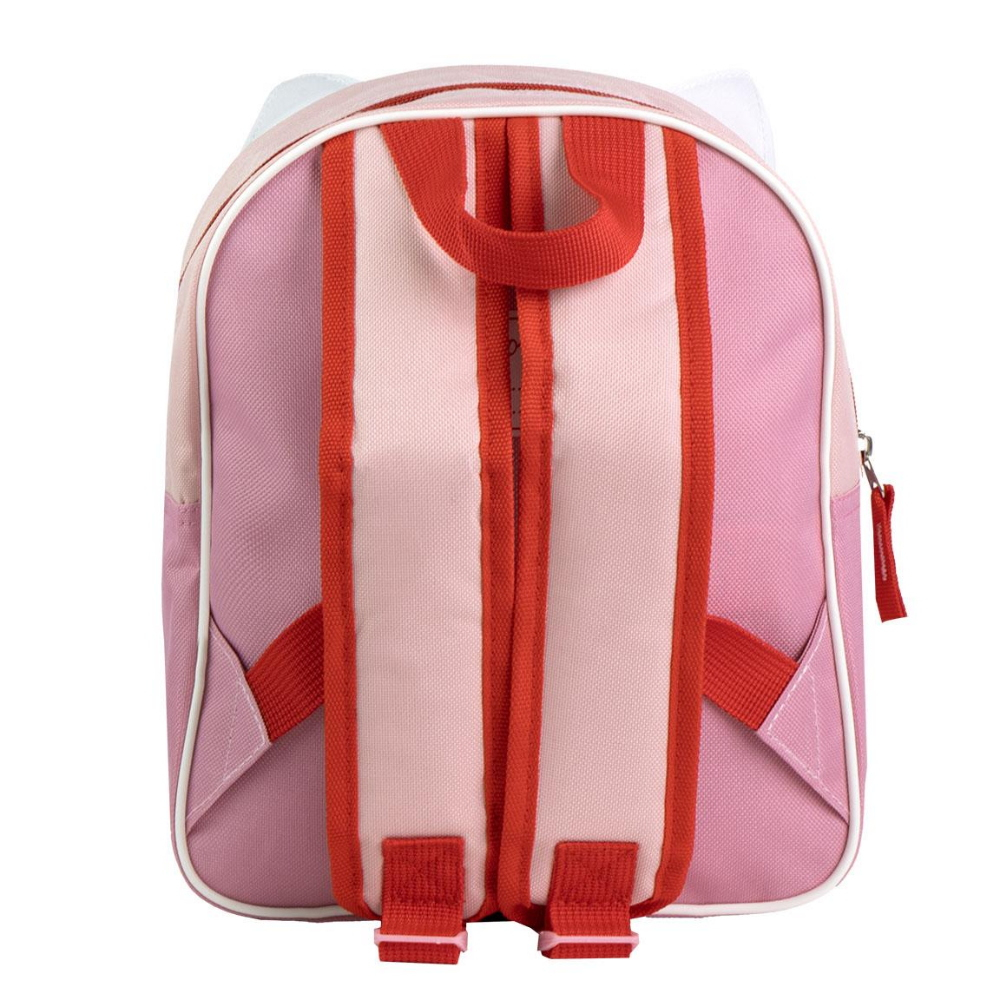 Zaino Asilo 3d Hello Kitty Borsa con Applicazioni 30 CM per Scuola Materna da Passeggio - 5848