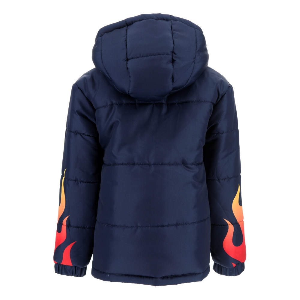 Giubbotto Imbottito Cars DISNEY con Cappuccio Bambino 3/6 Anni - Zh10332