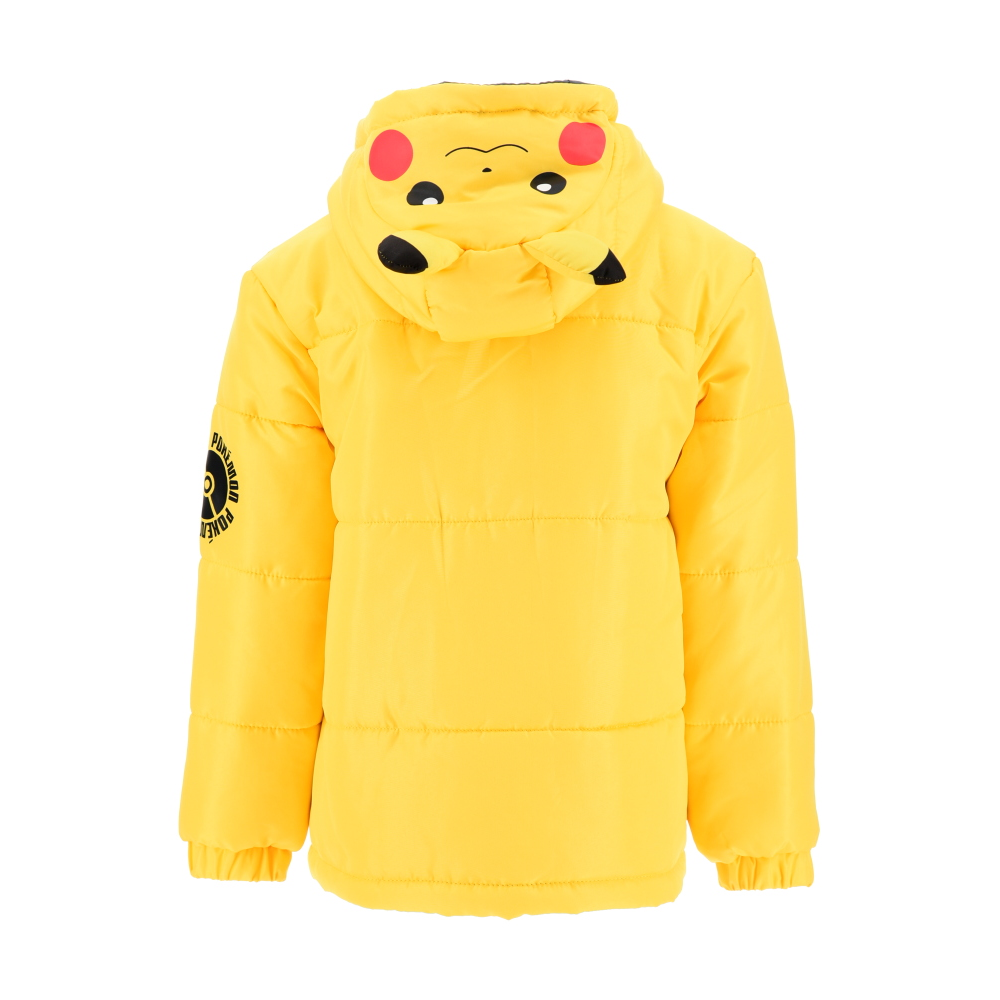 Giubbotto Imbottito Pikachu con Cappuccio Bambino 4/10 Anni - Zh10317