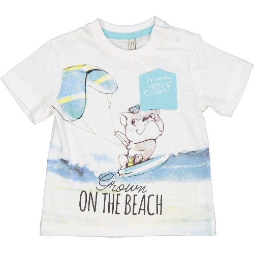 T-Shirt Maglietta Neonato Bambino Birba Taglie 6/30 Mesi - 84060.00