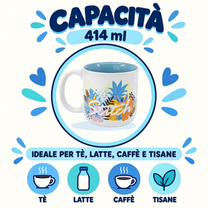 Tazza Mug Stitch DISNEY in Ceramica 470 Ml in Confezione - Stt1366