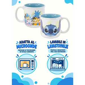 Tazza Mug Stitch DISNEY in Ceramica 470 Ml in Confezione - Stt1366