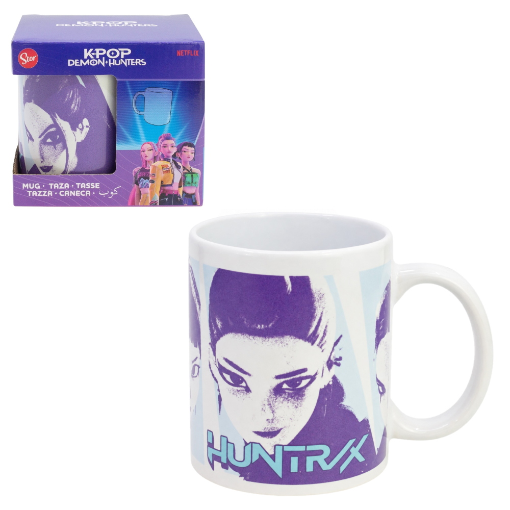 Tazza in Ceramica Kpop Demon Hunters Huntrix Modello Mug 325 Ml in Confezione - 86147
