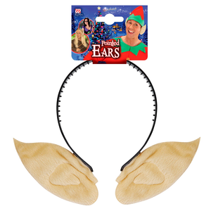 Cerchietto Orecchie Appuntite per Elfo Accessori Travestimento Costume Carnevale Natale- 8004m