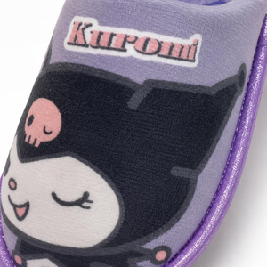 Pantofole Invernali Kuromi Sanrio Antiscivolo Ciabatte a Punta Chiusa - 7414