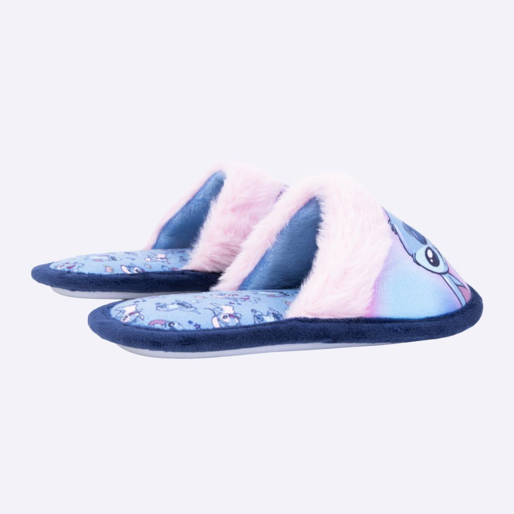 Pantofole Invernali Stitch DISNEY Antiscivolo Ciabatte a Punta Chiusa - 7415