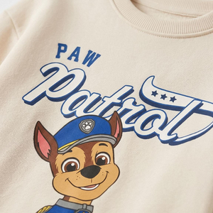 Felpa Paw Patrol Bambino in Misto Cotone Garzato Maglia Felpata - 3551
