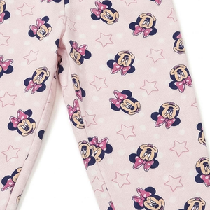Pigiama Manica Lunga Minnie DISNEY in Caldo Cotone Maglia e Pantaloni - 3577
