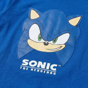 Pigiama Manica Lunga Sonic in Caldo Cotone Maglia e Pantaloni - 3619