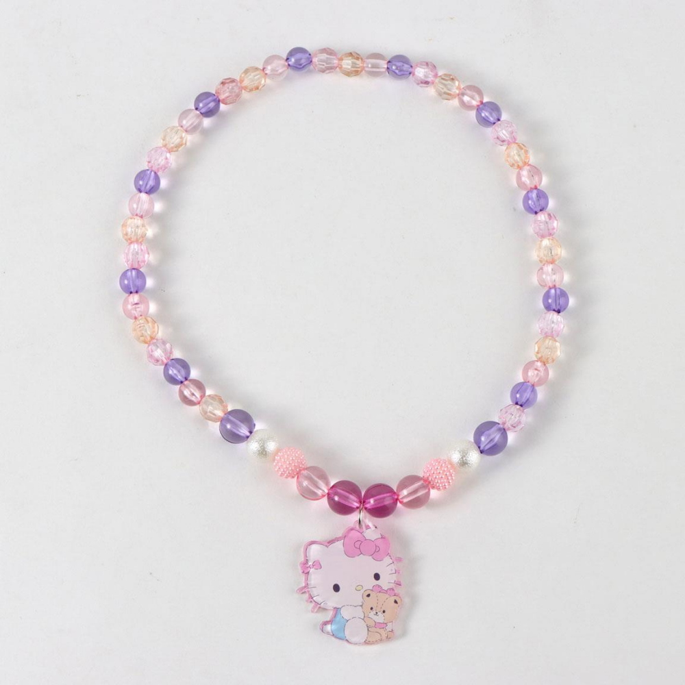 Set Accessori Hello Kitty Sanrio 6 Pezzi Accessori Capelli Bigiotteria - 4195