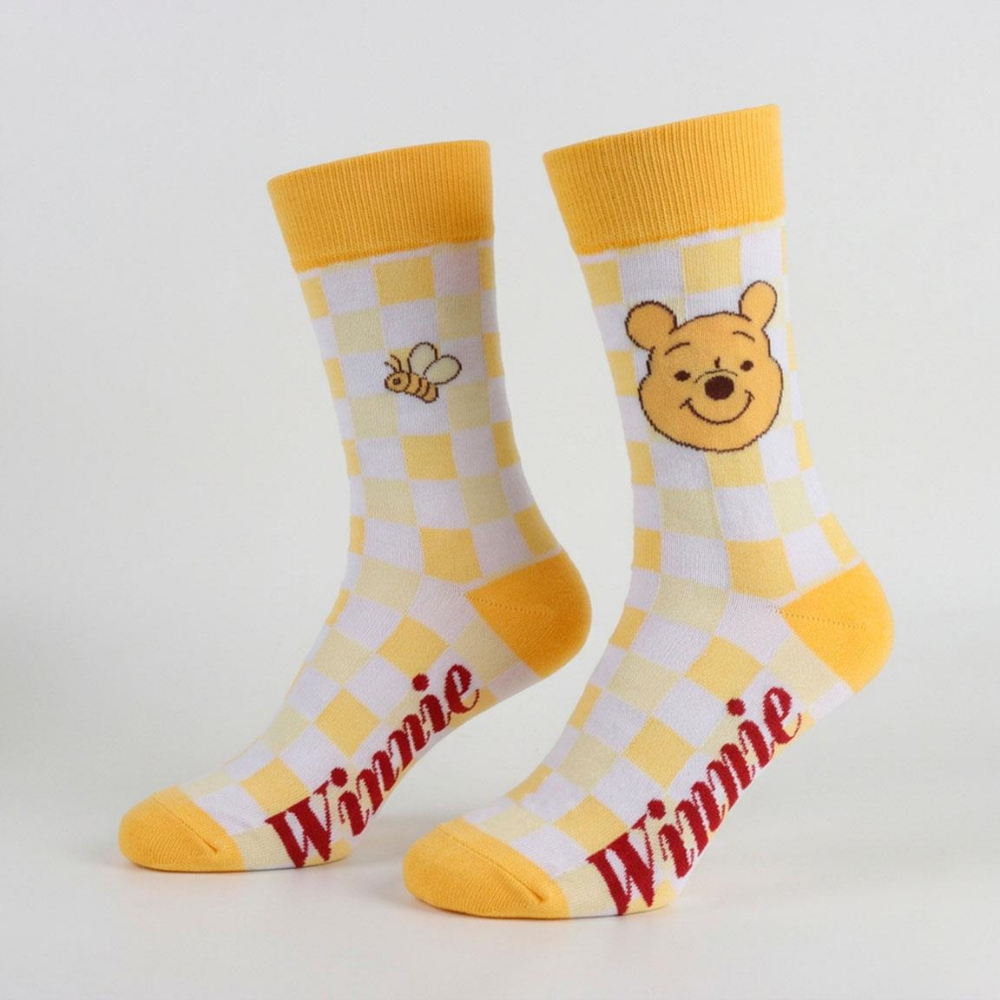 Calzini per Adulti Winnie the Pooh 3 Paia in Misto Cotone in Confezione Regalo T.u. 36/43 - 3826