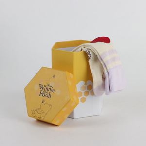 Calzini per Adulti Winnie the Pooh 3 Paia in Misto Cotone in Confezione Regalo T.u. 36/43 - 3826