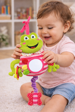 Peluche Carillon Ranocchio Neonato Cm. 29 Venturelli - 785111/1